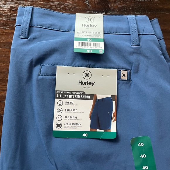 NWT Hurley men’s hybrid short Sizes 40 - Picture 2 of 16